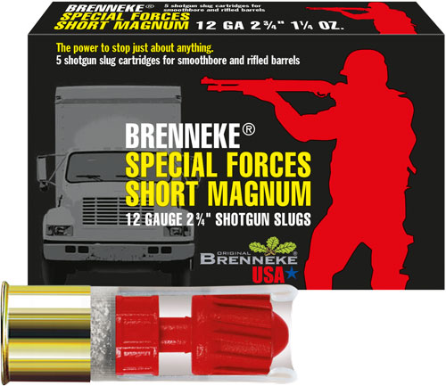 Brenneke 12 Gauge SL-122SFM SFSM Home Defense 2.75 1-1/4oz Slug 1418 FPS nneke 12 Gauge SL-122SFM SFSM Home Defense 2.75 1-1/4oz Slug 1418 FPS Ammo