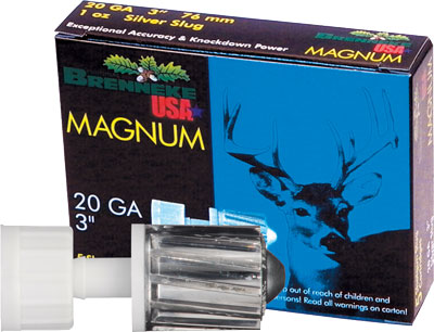 nneke SL-203M Magnum Hunting 20 Gauge 3 1oz #Slug 1476 Fps Ammo