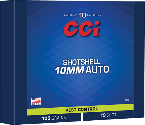  Pest Control #9 Shot 10mm Auto 105 Gr Shot Shell Ammo