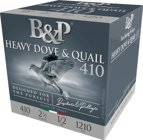 chieri And Pellagri Hunting Heavy Dove & Quail #7.5 .410 Bore 1/2 Oz 2.5 In Ammo