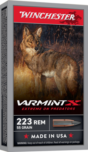 chester Varmint X .223 Remington 55 Gr PolyTip Brass Ammo