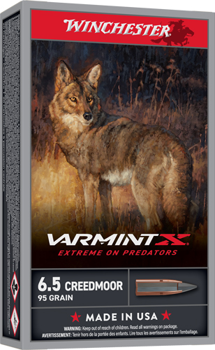 chester Varmint X 6.5mm Creedmoor 95 Gr PolyTip Ammo