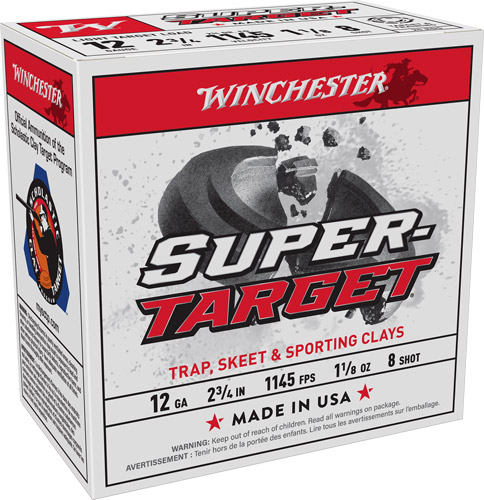 chester 12 Gauge TRGT128 1-1/8oz 8 Shot Ammo